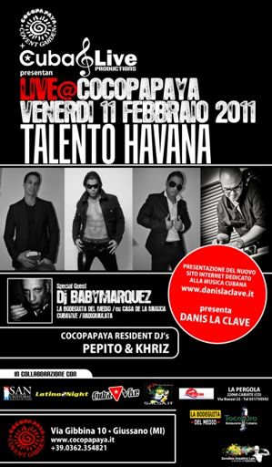 Talento Havana concerto Milano