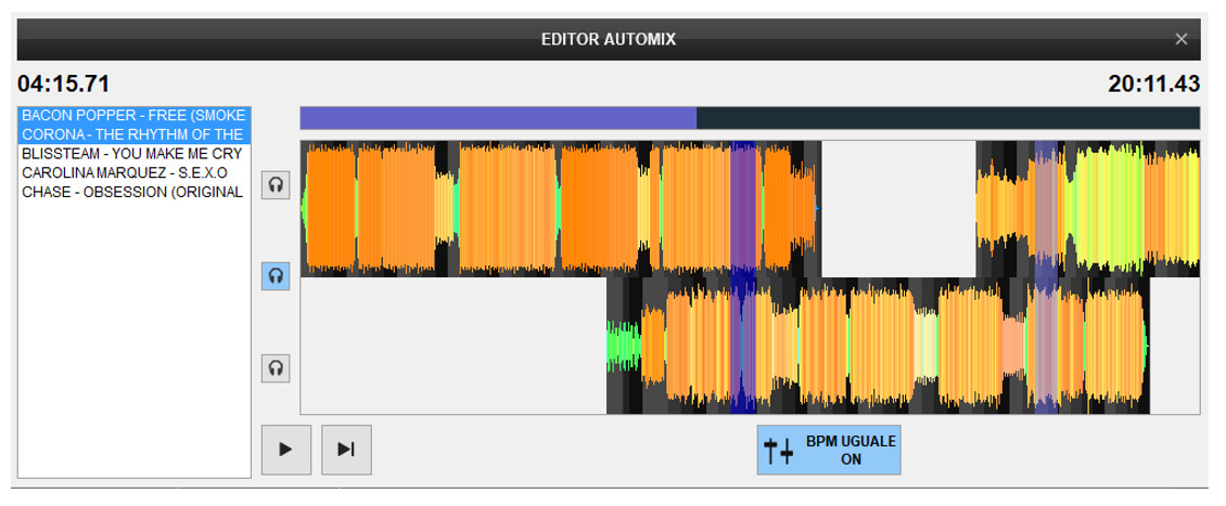 Virtual DJ - Automix Editor