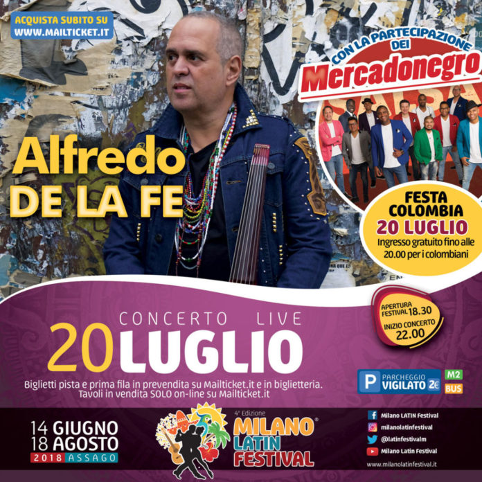 Alfredo De La Fé al Milano Latin Festival