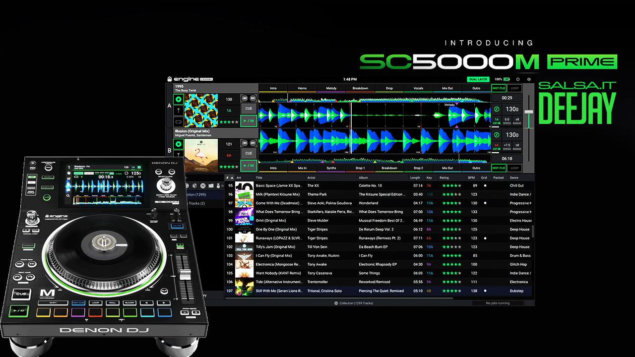 New Denon DJ SC5000M Media Player 