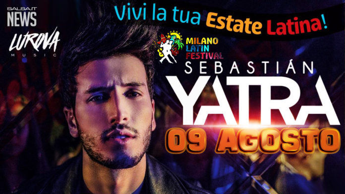 Sebastian Yatra Live al Milano Latin Festival