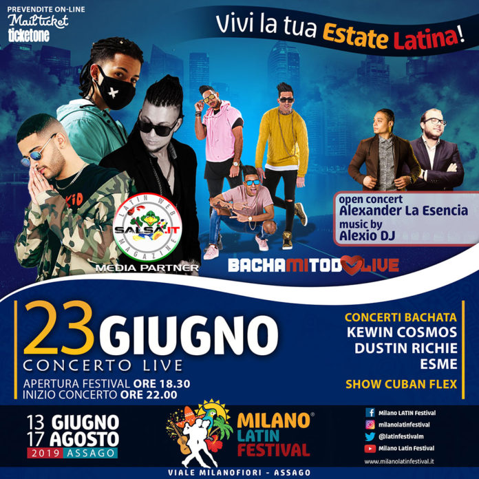 Concerto - BachaMiTodo Live 2019 (Milano Latin Festival)