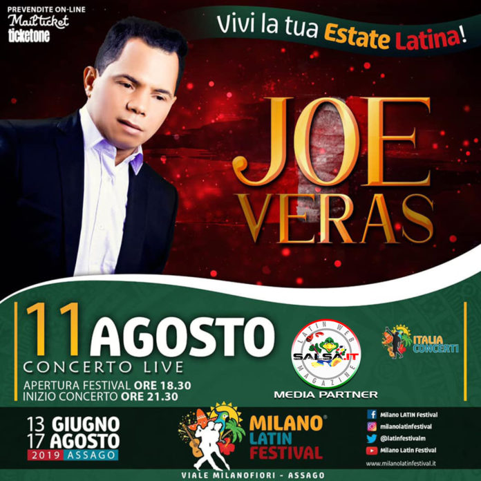 Joe Veras 2019 (Milano Latin Festival)