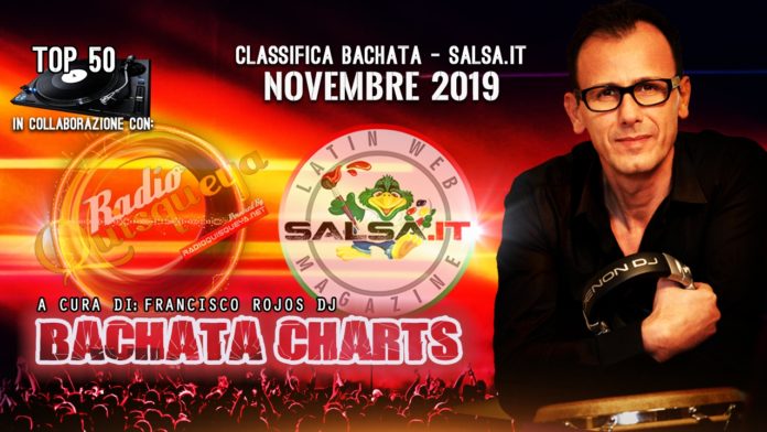 Bachata Charts - Novembre 2019 (Classifica Top 50)
