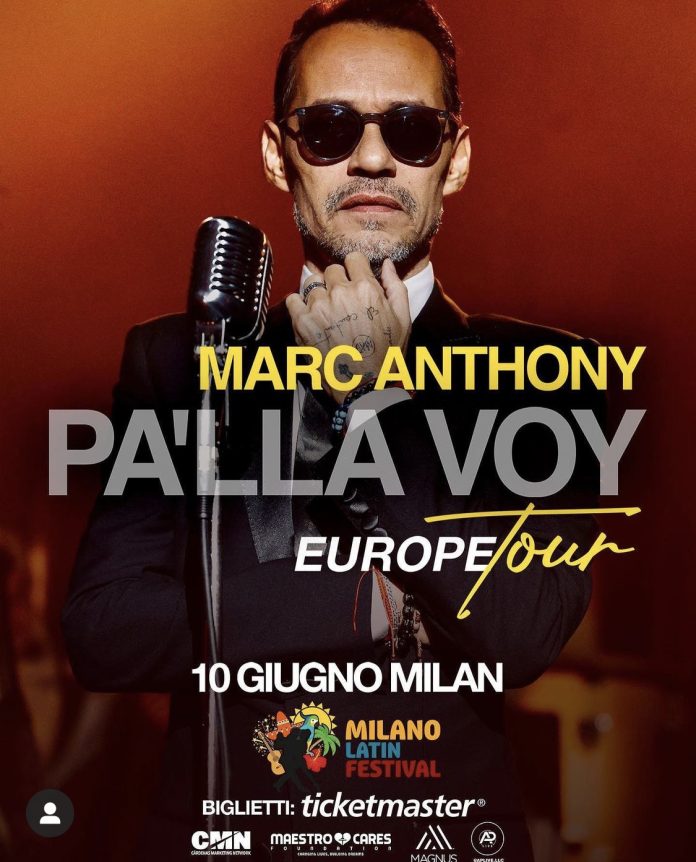 MLF 2022 Marc Anthony - Milano Live Concert