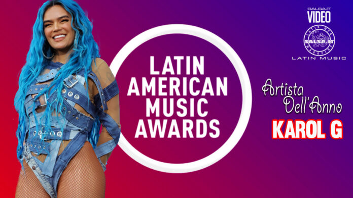 Latin American Music Awards - Artista dell'anno - Karol G (2022 News Salsa.it)