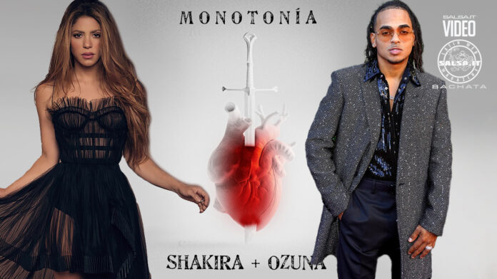 Shakira, Ozuna - Monotonia (2022 Bachata official video)