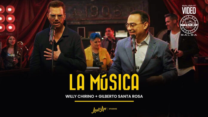 Willy Chirino, Gilberto Santa Rosa - La Musica (2022 Salsa official video)