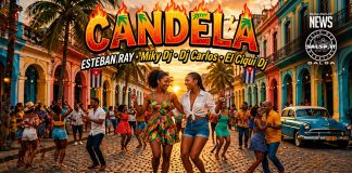 IN USCITA CANDELA, LA NUOVA SALSA DI ESTEBAN RAY Esteban Ray - Candela